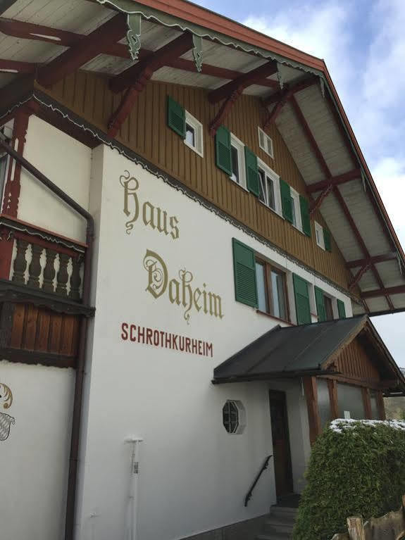 Haus Daheim Hotel Oberstaufen Exterior photo