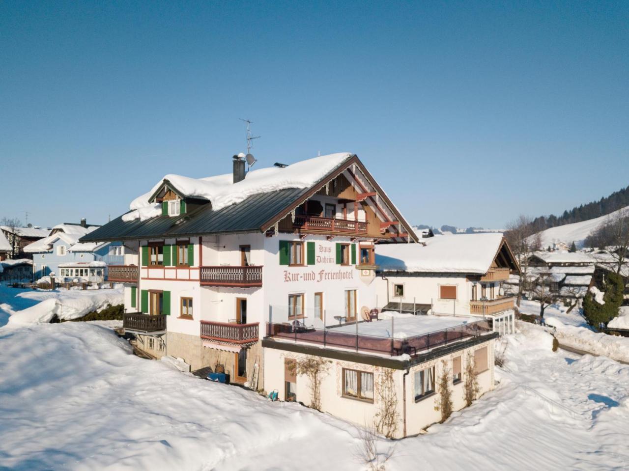 Haus Daheim Hotel Oberstaufen Exterior photo